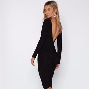 Black Midi Dress